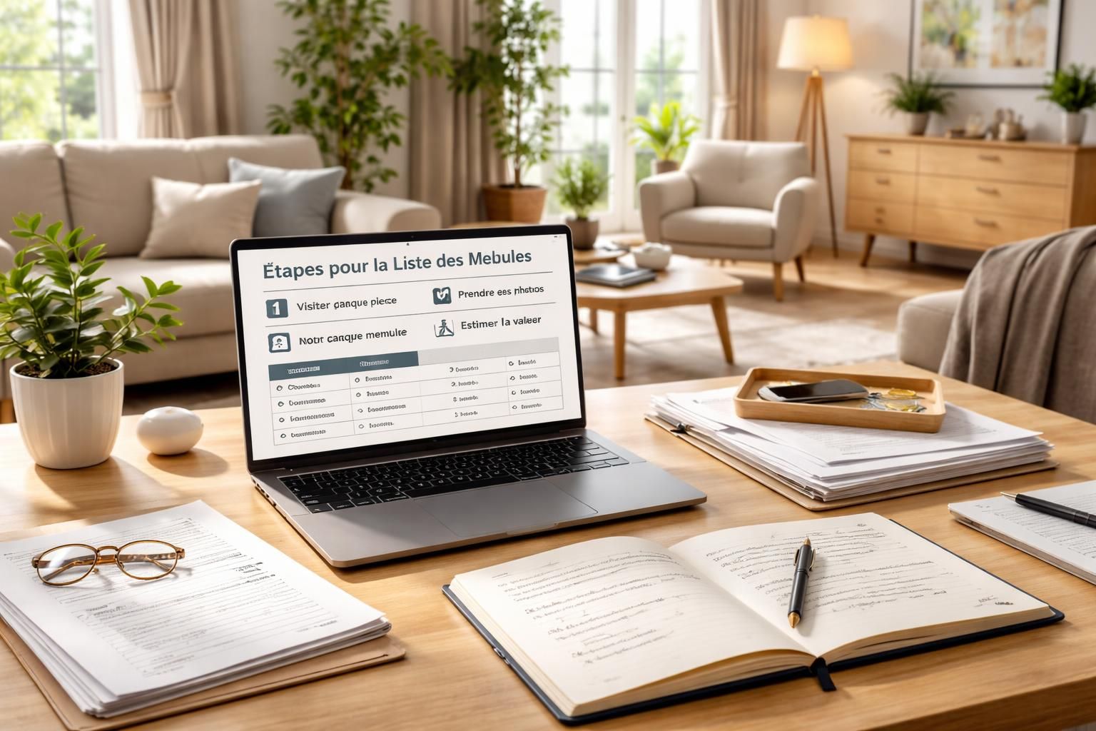 découvrez les étapes essentielles pour élaborer une liste des meubles meublants lors d'une succession, afin de simplifier le processus et éviter tout stress.