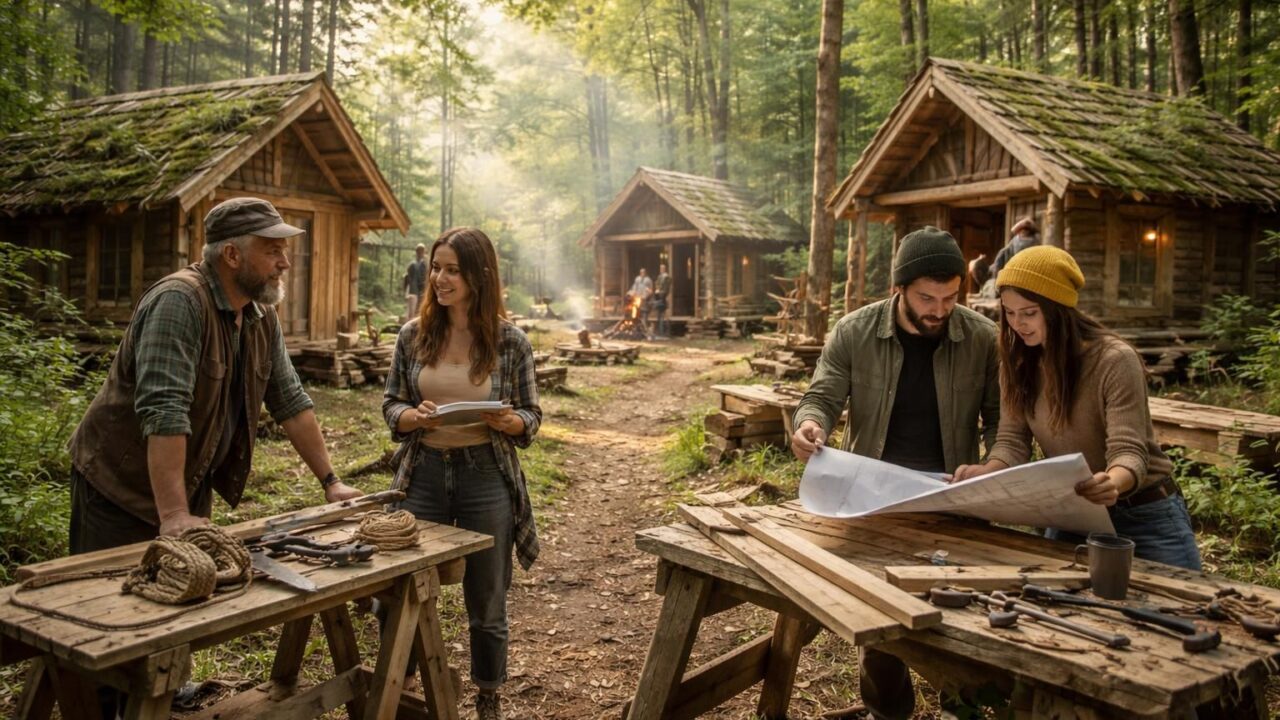 découvrez qui finance les cabanes dans les constructions sauvages à travers des témoignages authentiques de passionnés.