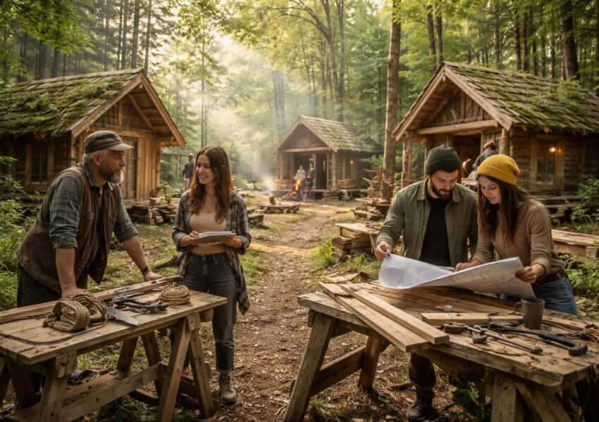 découvrez qui finance les cabanes dans les constructions sauvages à travers des témoignages authentiques de passionnés.