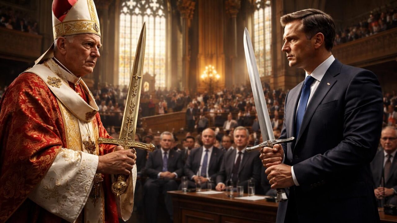 découvrez comment la théorie des deux glaives influence les débats contemporains sur la séparation du pouvoir religieux et politique, entre défense et critique approfondies.