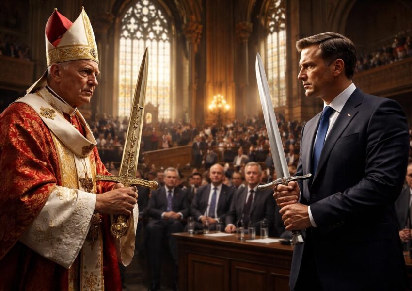 découvrez comment la théorie des deux glaives influence les débats contemporains sur la séparation du pouvoir religieux et politique, entre défense et critique approfondies.