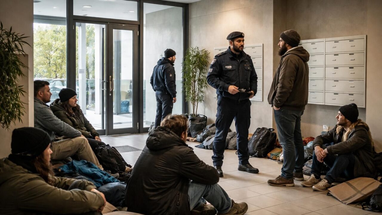 découvrez les conséquences juridiques de l'occupation du hall d'immeuble et les articles du code pénal essentiels à connaître pour éviter les sanctions.