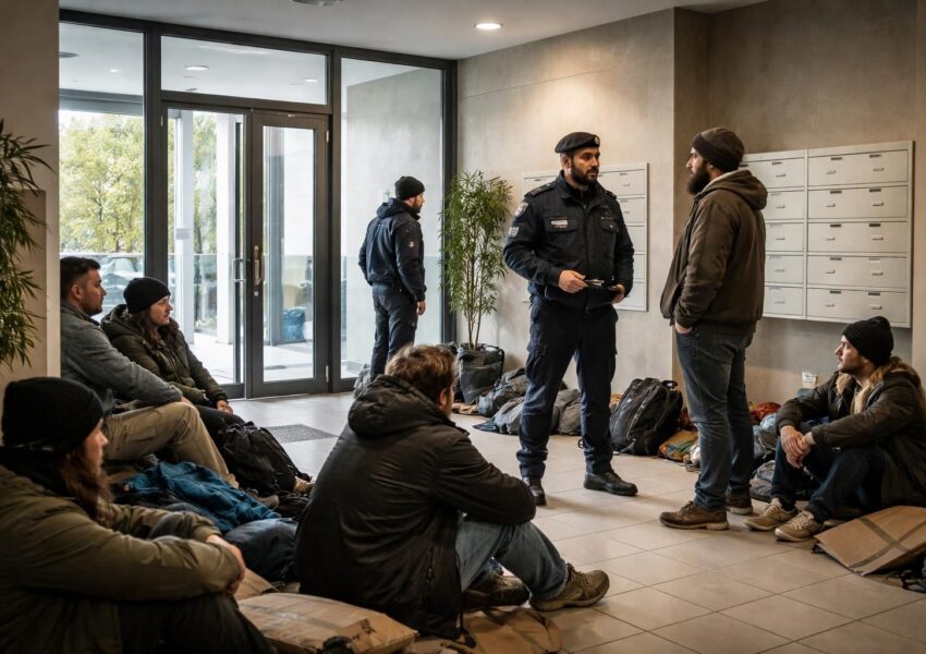 découvrez les conséquences juridiques de l'occupation du hall d'immeuble et les articles du code pénal essentiels à connaître pour éviter les sanctions.