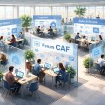 Explorer le forum de la CAF : séparation mais cohabitation pour mieux s’organiser