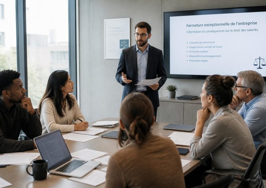 découvrez vos droits en cas de fermeture exceptionnelle de l'entreprise. guide complet pour les salariés : obligations, indemnités et démarches à suivre.